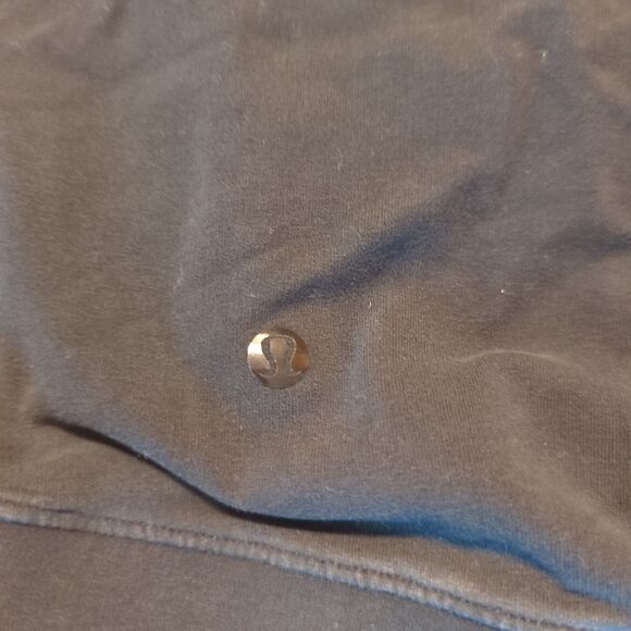 Lululemon Go Forward Sweatshirt Womens 4 Black Cowl Neck Long Sleeves - Picture 5 of 7